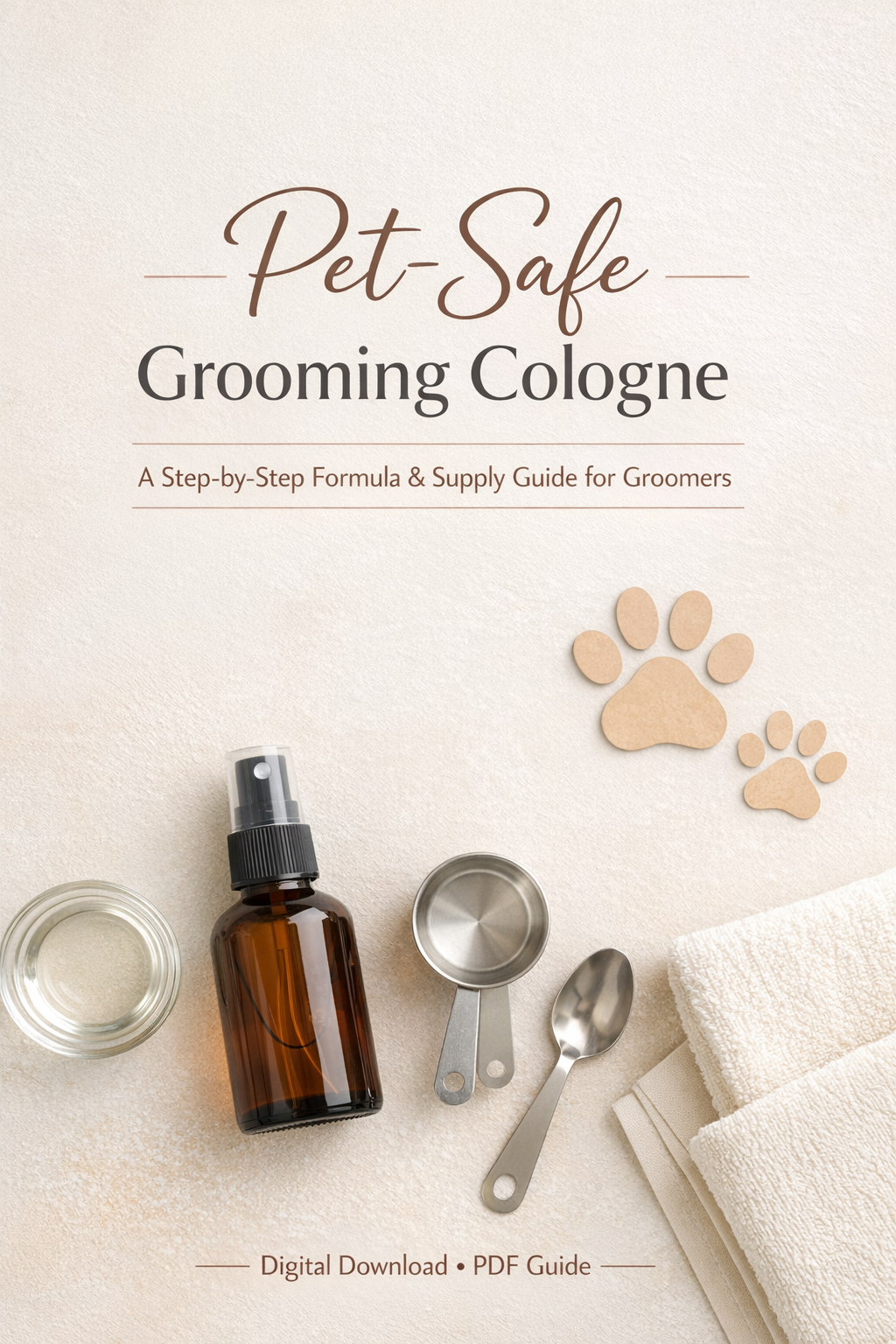 Pet-Safe Grooming Cologne Formula & Supply Guide