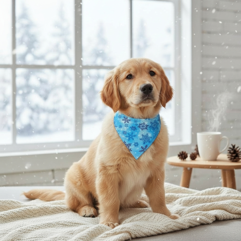 Seasonal Elastic Slip-On Bandana